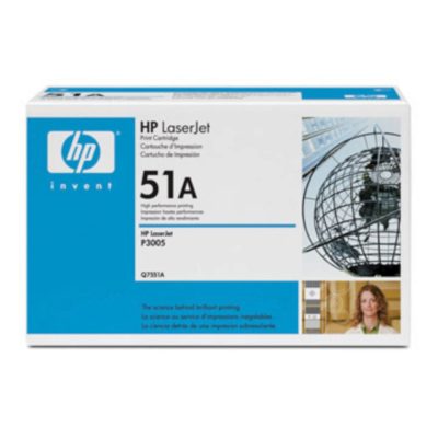 hp 51A Toner, Black Single Pack, Q7551A hp 51A Toner, Black Single Pack, Q7551A
